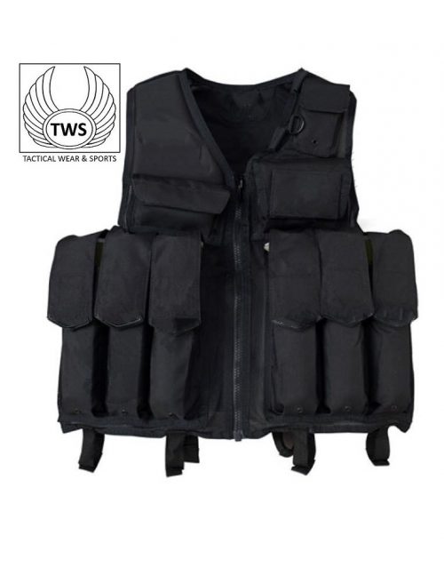 PV-002-01 Paintball Vest With Eight Pod Holders